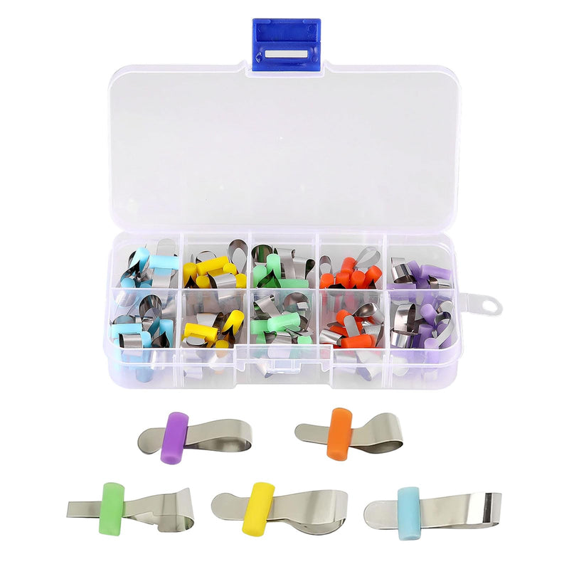 [Australia - AusPower] - Dental Metal Restoration Matrix Bands, Orthodontic Sectional Contoured Metal Matrices, Dentistry Matrix Sheet Retainerless Automatrix with Lock. (Set) Set 