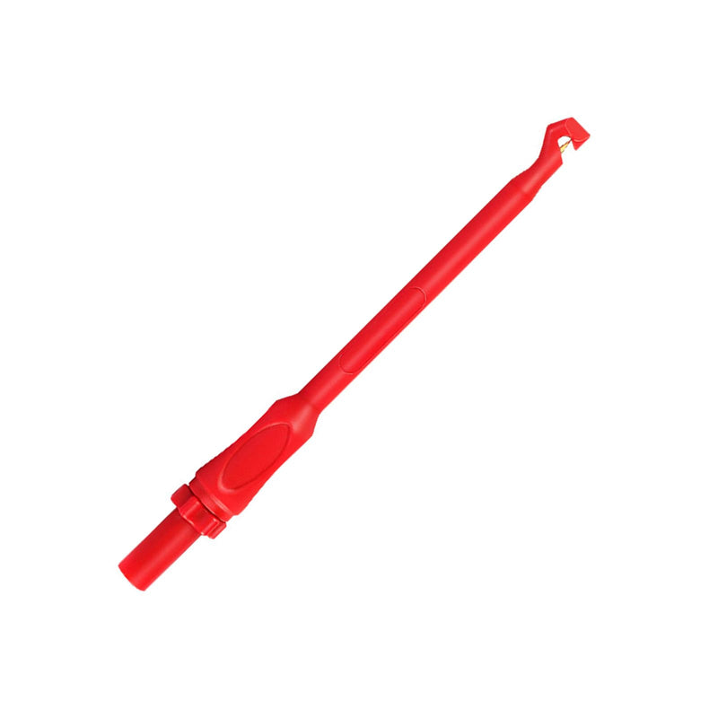 [Australia - AusPower] - Auto Repair Multimeter Test Lead Puncture Probe Wire Piercing Test Clips Tool Car Testing Tools 4mm Banana Plug Multimeter Tool, Red 