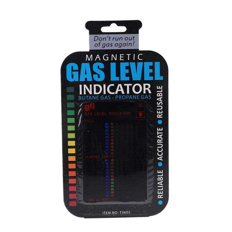 [Australia - AusPower] - Propane LPG Fuel Gas For Tank Level Liquid Crystal Magnetic Gauge Bottle Thermometer 