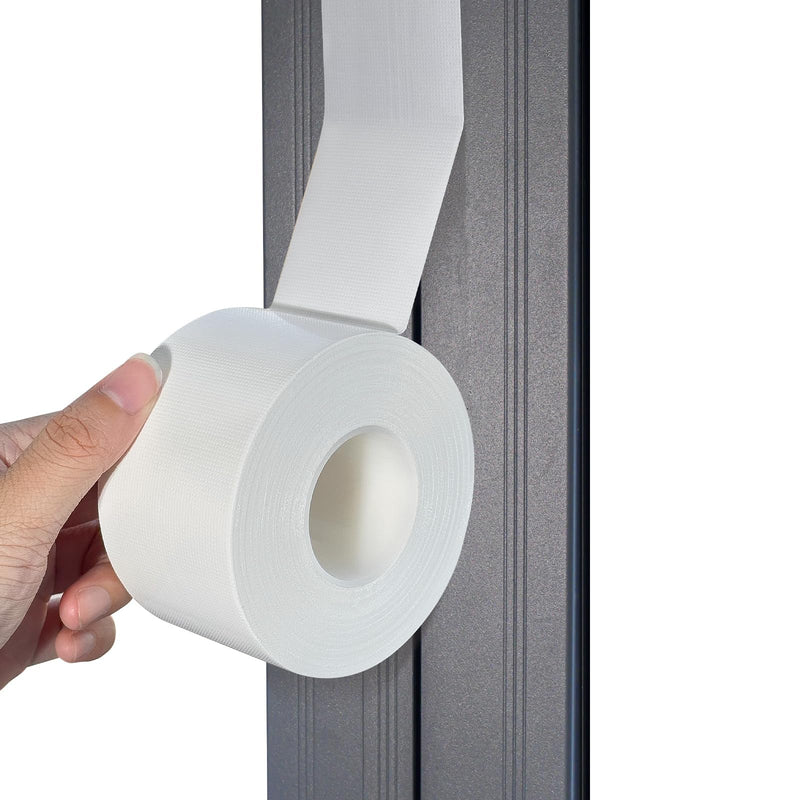 [Australia - AusPower] - White Window Weather Sealing Tape,Window Draft Isolation Sealing Film Tape,Window AC Seal Air Conditioner Sealing Tape No Residue, Self Adhesive for Keep Out Cold Air Dust Rain, Waterproof 2 Inch x 65 FT White 