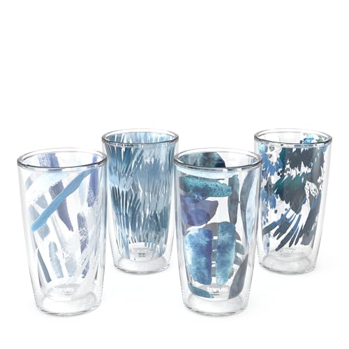 Tervis 16oz Tritan Tumbler | Kelly Ventura - Blue, Too Collection Clear 16oz Tumbler, Set of4