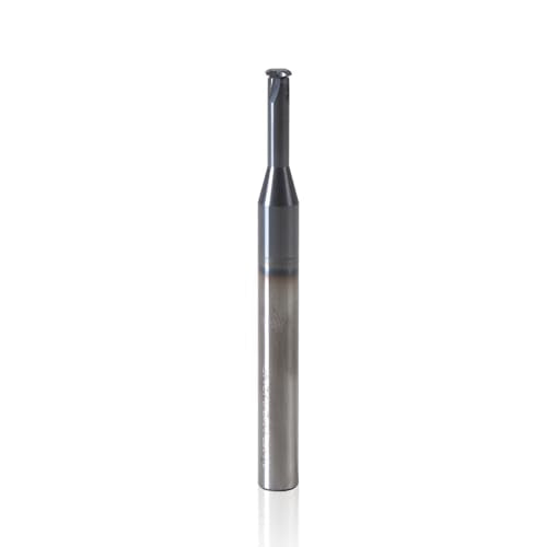 XYunEnZ 1/4-inch shank 4-flute solid carbide single pitch thread mill, square nose, 1-1/4-inch length