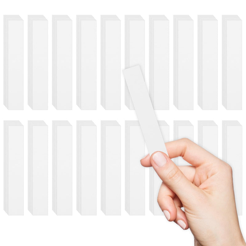 Bewudy Pack of 200 Test Paper Perfume Test Strips, Disposable Perfume Tester Strips, Fragrance Tester Paper, Rectangular Aromatherapy Fragrance Tester Paper for Testing Fragrances, Essential Oils (9 x 1.5 cm) 9 x 1,5 cm