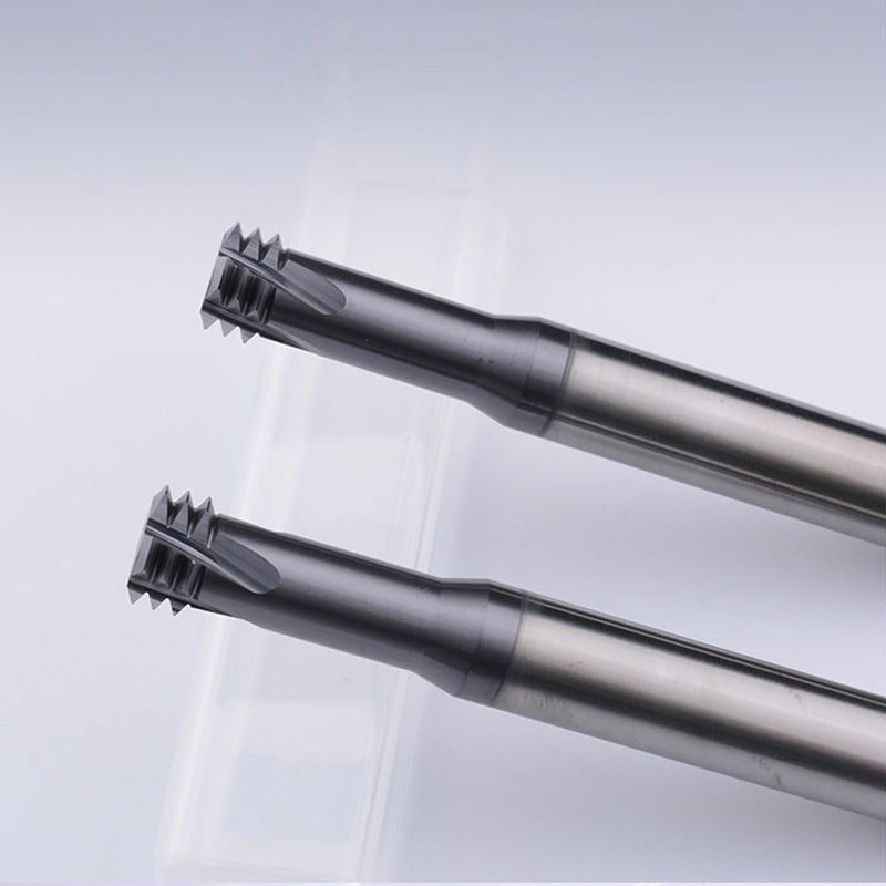[Australia - AusPower] - Metric thread Milling cutter Solid carbide for stainless steel Thread Angle 60 Degrees CNC for Metal Working Replace Taps-(M3 1pcs;M4 1pcs;M5 1pcs;M6 1pcs?M8 1pcs) 3PMZH-M3/M4/M5/M6/M8 