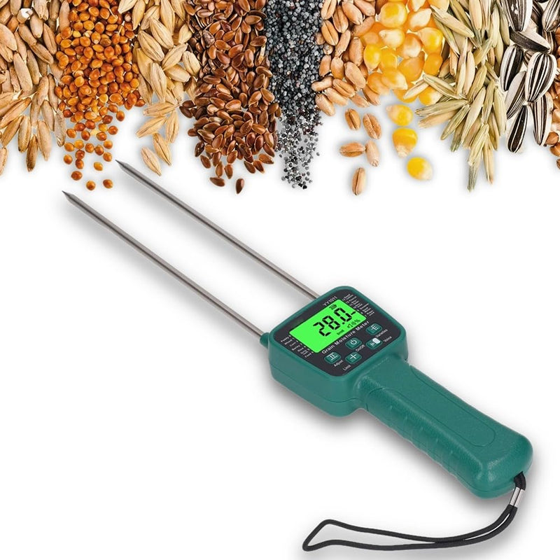 [Australia - AusPower] - Portable Hay Tester, Hay Bale Tester with Probe for Sesame Wheat Corn Soybean Rice Barley Sorghum Peanut Kernel Rapeseed 
