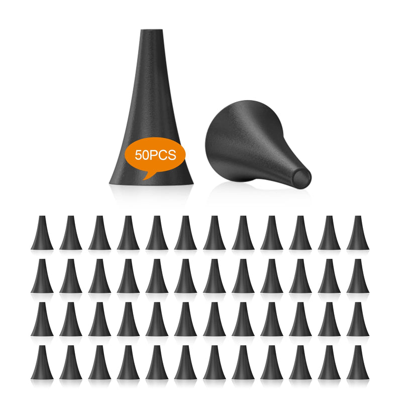 [Australia - AusPower] - Ear Specula Set for ScopeAround Digital Otoscope, Set of 50 Pieces, Replacement Otoscope Tips, Ear Speculum, Compatible with ScopeAround SA39W/SA39i/M28/MS450 Otoscope 