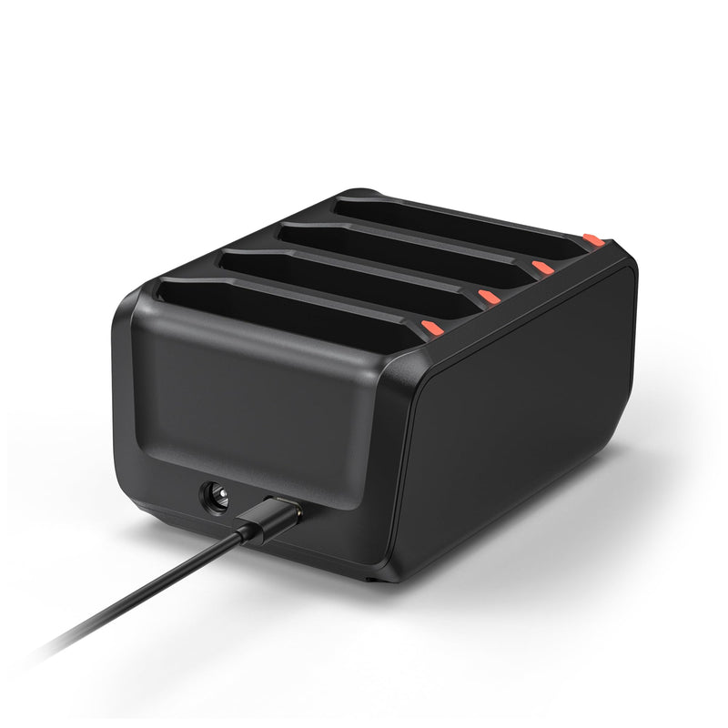[Australia - AusPower] - Battery Charger for Zebra Symbol TC70 TC72 TC75 TC77 TC700h TC700k TC720l TC75x TC75EK TC75AH TC75GK TC700H TC700K TC77HL, 4-Slot Charging Cradle Charging Accessories for Scanner battery charger 