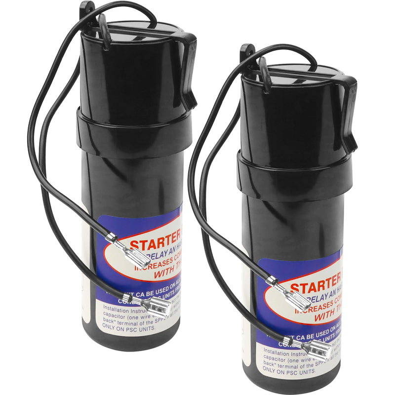 [Australia - AusPower] - SPP6 Hard Start Capacitor Kit - 500% Torque Increase,115V Thru 288VAC Hard Start kit for air Conditioner Units from 4,000 to 120,000 | By Vypart 