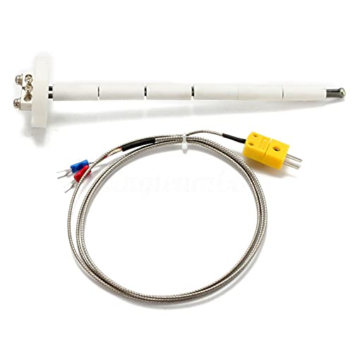 [Australia - AusPower] - K-Type Thermocouple Block Ceramic Kiln Insulator Kiln Probe Measuring Temperature -58 to 2372°F（-50 to 1300℃）, as picture show, 9B590VD1S10R02A7E9NOXG9 