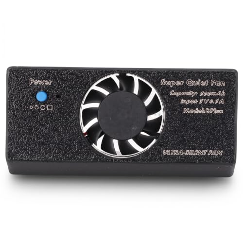 Camera Cooling Fan, Fan Compatible with A7M3 A7R4 A7RIII A7III A9II A6300 A6400 A6600 A6500 RX100 NEX for Cameras, Strong Cooling Performance, Low Noise