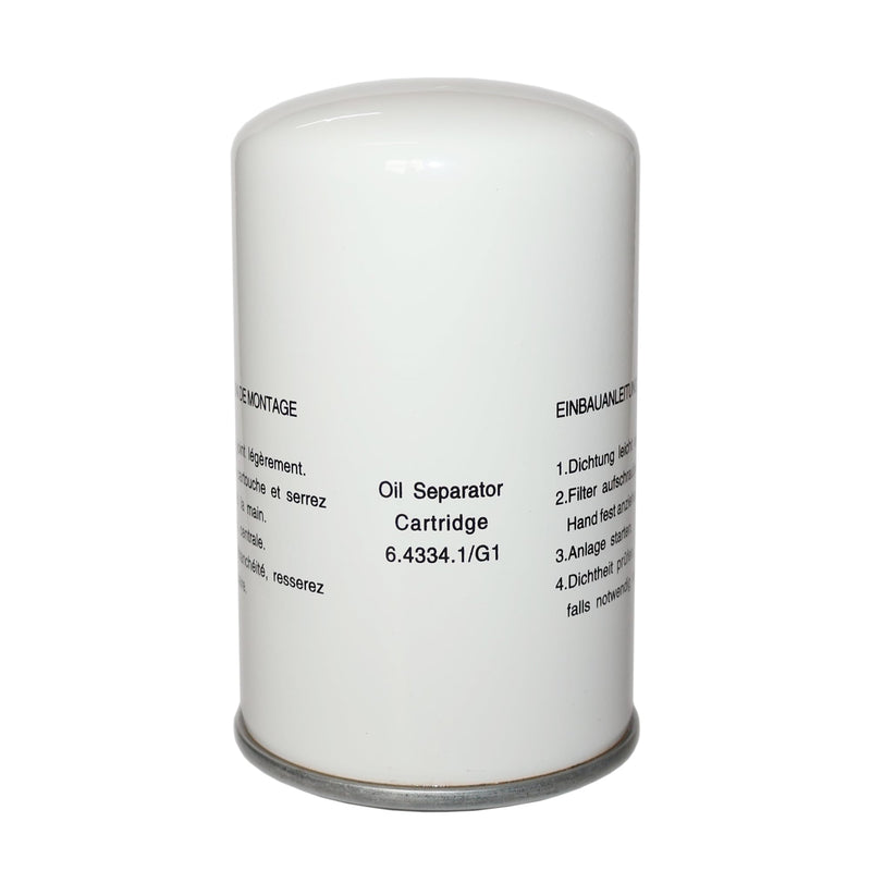 [Australia - AusPower] - 6.4334.1 Oil Separator Compatible with SX3/4/6/8 SCX2/3/4/8 Air Compressor Compression Equipment Accessories 6.4334.1/G1 
