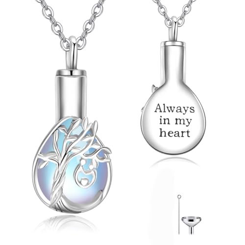 Heart Animal Necklace 925 Sterling Silver Cute Animal Pendant Jewelry Birthday Gifts for Women Girlfriend Mom Animal Lovers tree of life