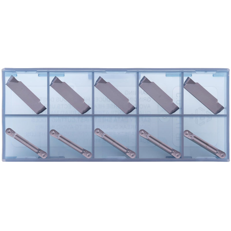 Abtellmesser-Wendeplatte MRMN300-M, Hartmetall, PVD-beschichtet, 10 Stück PVD-Beschichtung