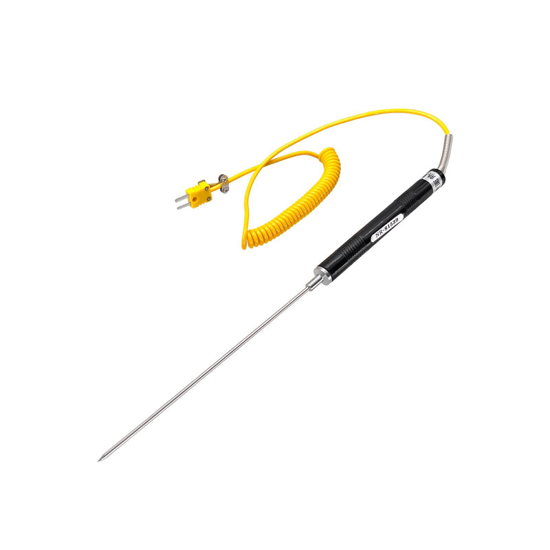 [Australia - AusPower] - K Type Thermocouple Probe, Handheld Temperature Sensor Thermocouple Probe Stainless Steel Probe K Type Sensor High Temperature Thermocouple -50 to 400℃ (NR-81539) NR-81539 