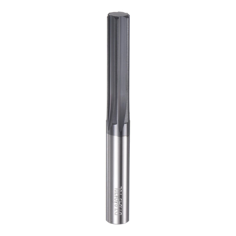 [Australia - AusPower] - HARFINGTON Carbide Chucking Reamer 0.309"(7.84mm) Dia Straight Flute Straight Shank Machine Reamer Tool for Metal and Lathes CNC Machining Centers, Black 0.309" 