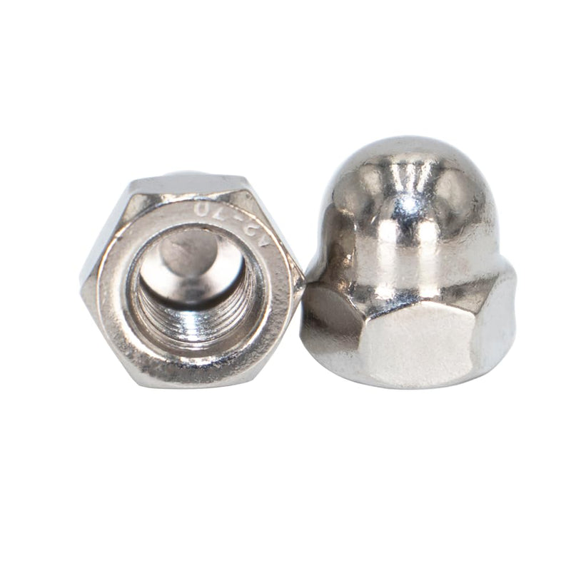 [Australia - AusPower] - M6 Acorn Cap Nuts 40 pcs 304 Stainless Steel Dome Cap Hex Nuts for Outdoor Indoor M6 (40 pcs) 