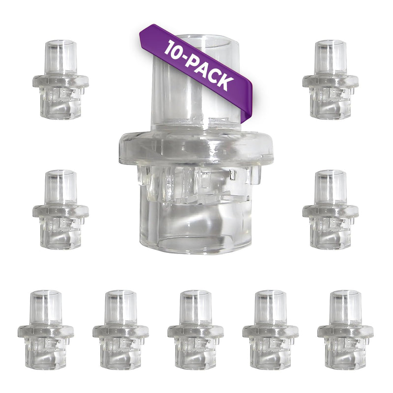 [Australia - AusPower] - Ambu Kemp USA Durable One Way Replacement Valve for CPR Mask - Essential First Aid Kit Equipment, Survival Gear - Emergency Supplies for Experts (10) 10 