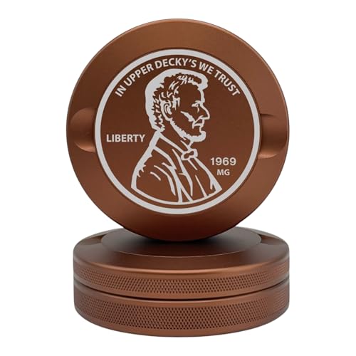 Liberty | Metal Container for Zyn, Premium Aluminum Can & Rugged Pouch Holder | Extra Capacity, Knurled Grip & Used Pouch Storage | EDC (Copper) Copper
