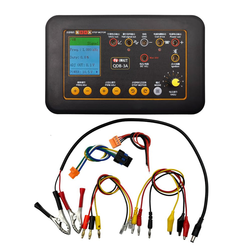Drive Automobile Ignition Coil Tester Injector Solenoid Valves Idling Stepper Motor Instrument Car Fault Detector