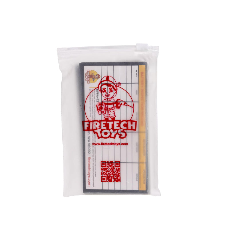 Fire Alarm Technicians Battery Test Data Labels (50 Pack)