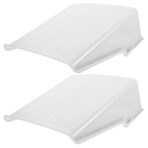 HOMSFOU 2-Pack Outdoor Security Camera Cover Rainproof Camera Guard Universal Cover for Sun Rain Dust Protection Outdoor 10.62 X 10.43 X 3.74 in