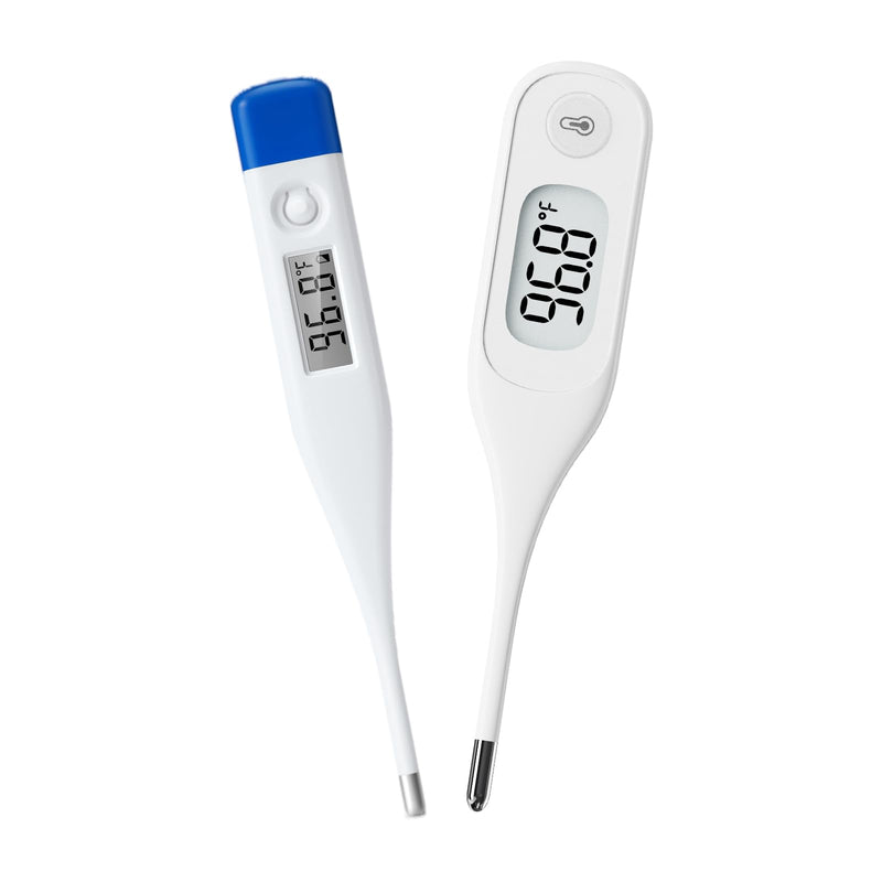 [Australia - AusPower] - [Value Bundle] Berrcom Digital Thermometer DT007 & Berrcom Oral and Underarm Thermometer for Adults and Kids DT101 