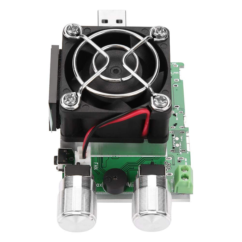 [Australia - AusPower] - 35W Adjustable USB Load Tester with LCD, Constant Current Electronic Load for Battery Voltage Capacity Testing 