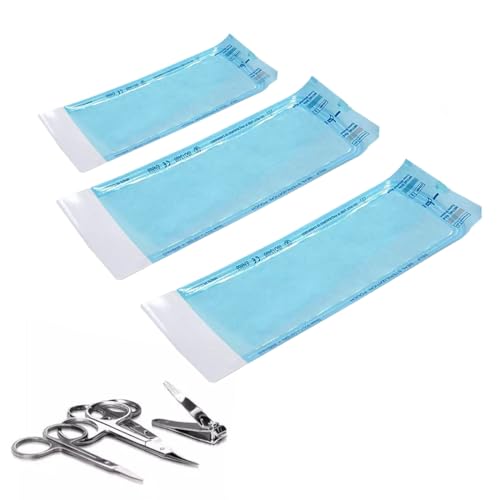 Pack of 150 Sterilisation Bags, Self-Sealing Sterilisation Bags, Sterilisation Bags, Dental Self-Sealing Sterilisation Bags