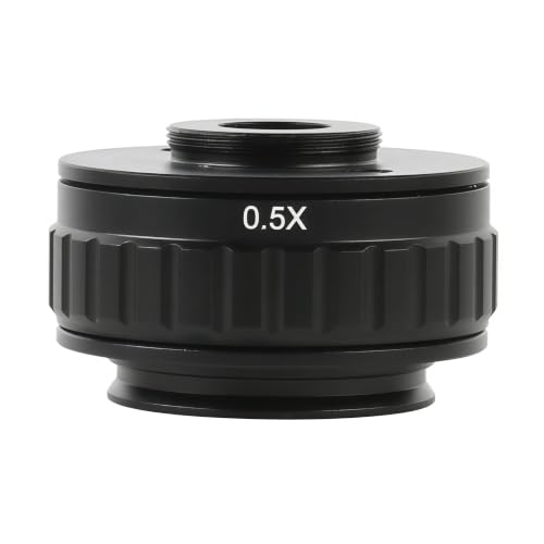 C Mount Adapters Lens 0.5X CTV for Trinocular Stereo Microscope 38MM Interface
