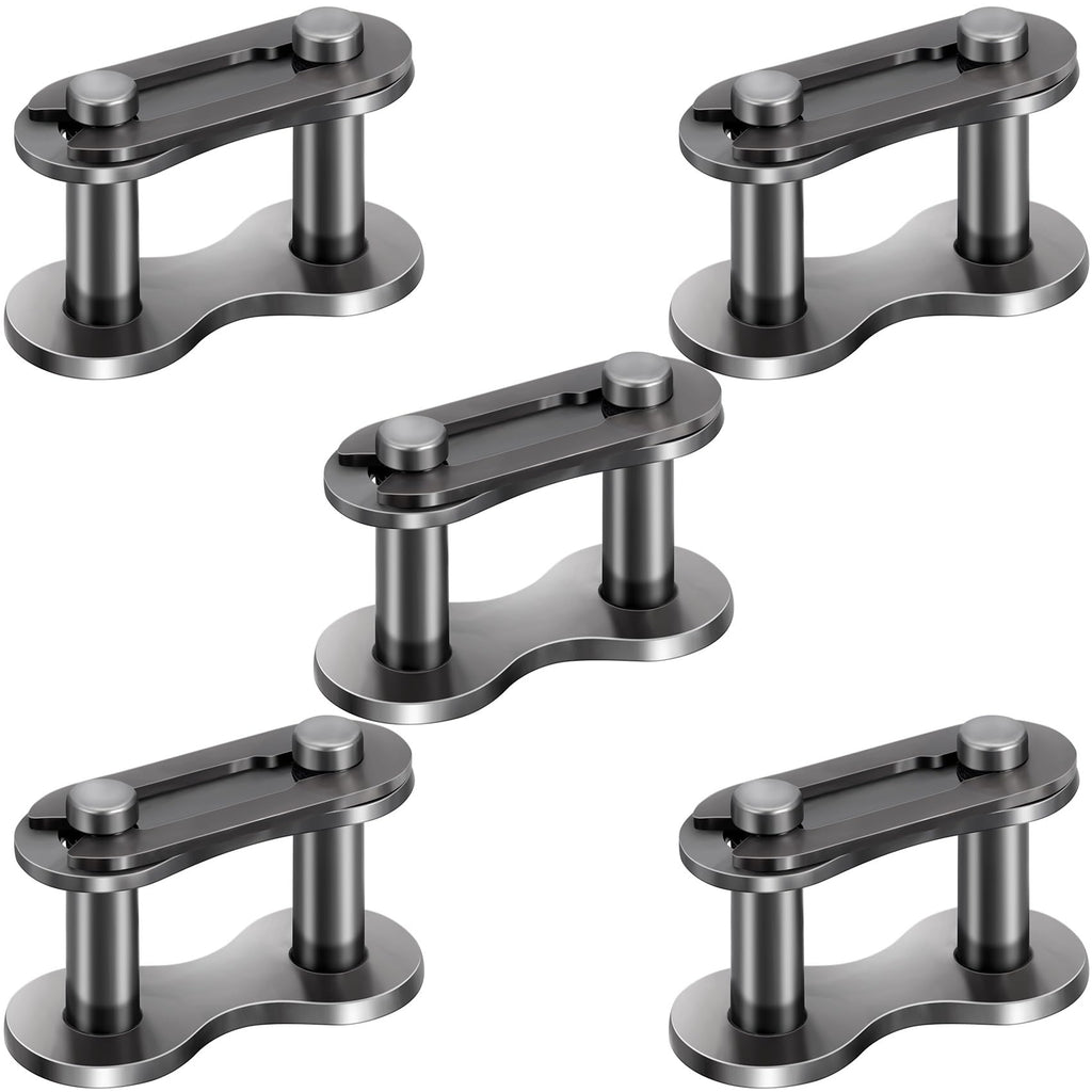 PAGOW 5PCS #41 Roller Chain Connecting Links, Master Manganese Steel Connector Heavy Duty for Bycicles, Mini Bikes, Motorcycles, Go-Karts, Home and Industrial Machinery 5