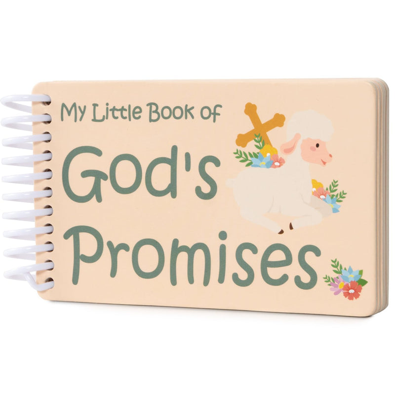 [Australia - AusPower] - God's Promises Book 5×3×0.5 in - Baptism Gifts Idea for Boys Girls Baby Kid Godson Goddaughter from Godmother, First Birthday Gift Christian Baby Books First Bible Grandson Granddaughter Baby Shower 
