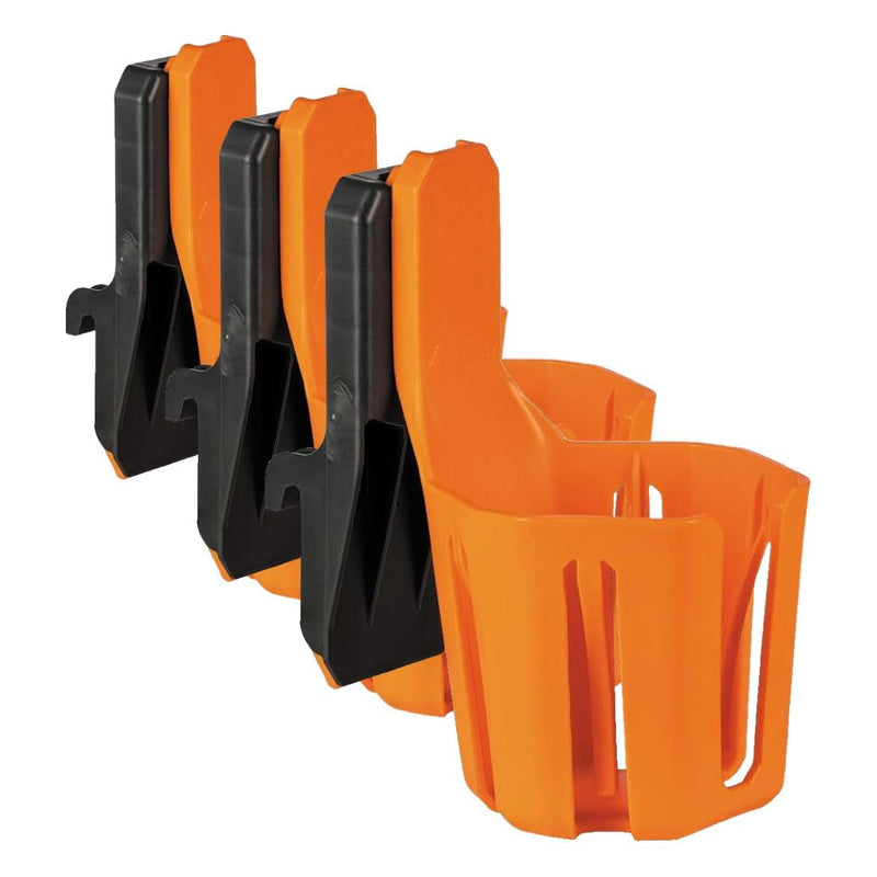 Klein Tools 54817MB MODbox Cup Holder, Anti-Spill Self-Leveling Swivel, Modular Tool Storage System Side Mounting Accessory, Easy One-Handed Attachment One Size (Pack of 3)