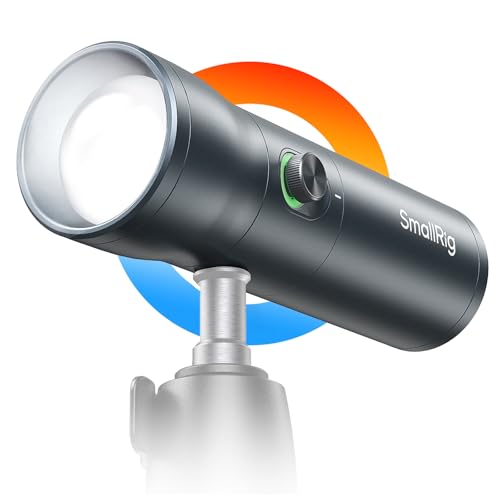 SmallRig RF 10C 10W Zoomable LED Photography Flashlight, Portable Spotlight 10W (RF10C)
