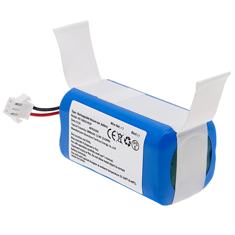 [Australia - AusPower] - Replacement Battery for Lefant M210 M210B M210P M213 M213S Robot Vacuum Cleaner 1800mAh 12.8V 