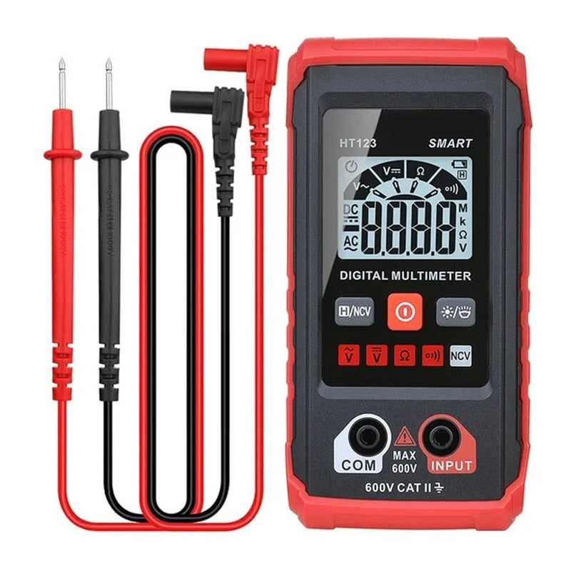 Ht Automatic Digital Multimeter,Tm-510 4000 Counts Smart Digital Multimeter,Digital Display Intelligent Multimeter,Voltage Tester with Non-Contact Voltage Function (2 PCS) 2 PCS