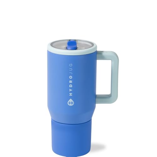HydroJug Kids - 20 oz Insulated Kids Water Bottle with Flip Straw & Handle | Leak-Proof & Durable | Perfect for School, Sports, Lunch, Travel & Camp, Riptide