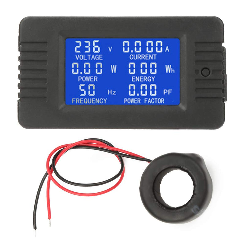 [Australia - AusPower] - PZEM to 022 Power Meter with Features for Energy Measurement, Overload Alarm and Power Threshold, LCD Display for Home Use 