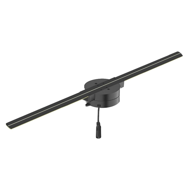 Namvo 3D Hologram Fan - Hologram Fan, Artificial Intelligence, 3D LED Advertising Hologram Fan with Naked Eye, Hologram Fan Projector, Holographic Display for Business Shops