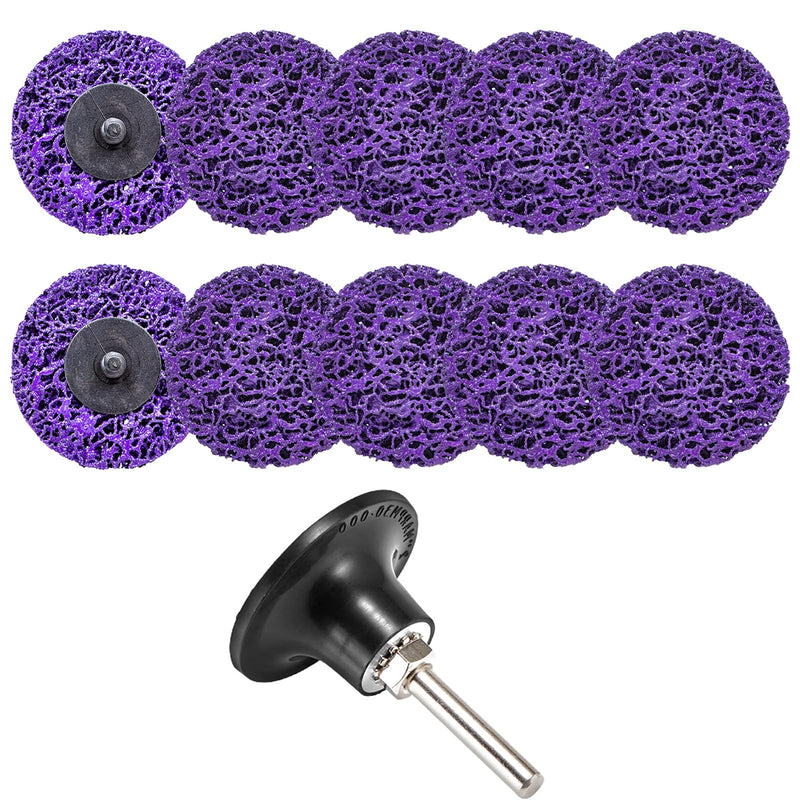 [Australia - AusPower] - Strip Discs Quick Sanding Discs Stripping Wheel Stripper Abrasive Wheel for Drill, Strip Paint Clean Welds Remove Metal Wood Rust Scale & Oxidation (2INCH-10Pack) 2INCH-10Pack 