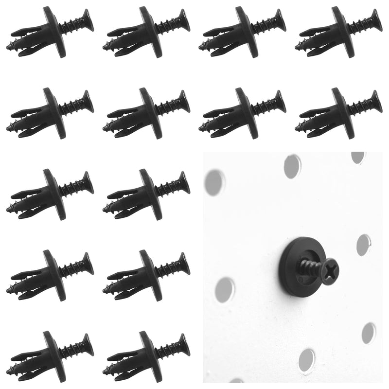 [Australia - AusPower] - G.CORE Pegboard Peg Hooks Accessories - 40 Set Pegs with Inserts and Screw Fit 1/4 Pegboards Multi-Functional for Hanging and Mounting - Utility Tool Hanger Organizers (Small Size) Small 
