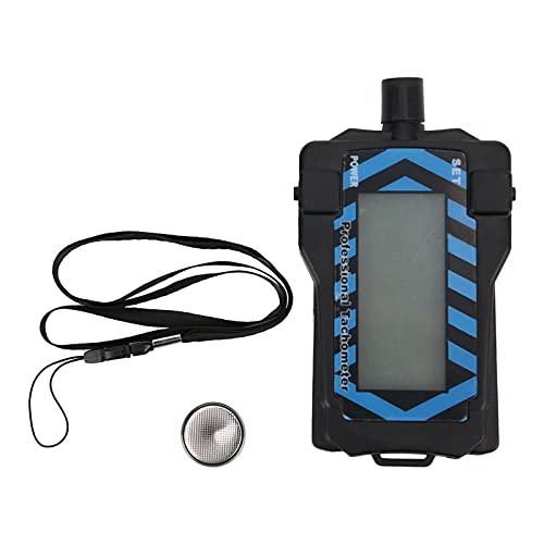 Handheld Tachometer Digital Propeller Speed Tester with Lanyard LED Display RC Drone Plastic + Electronic Components