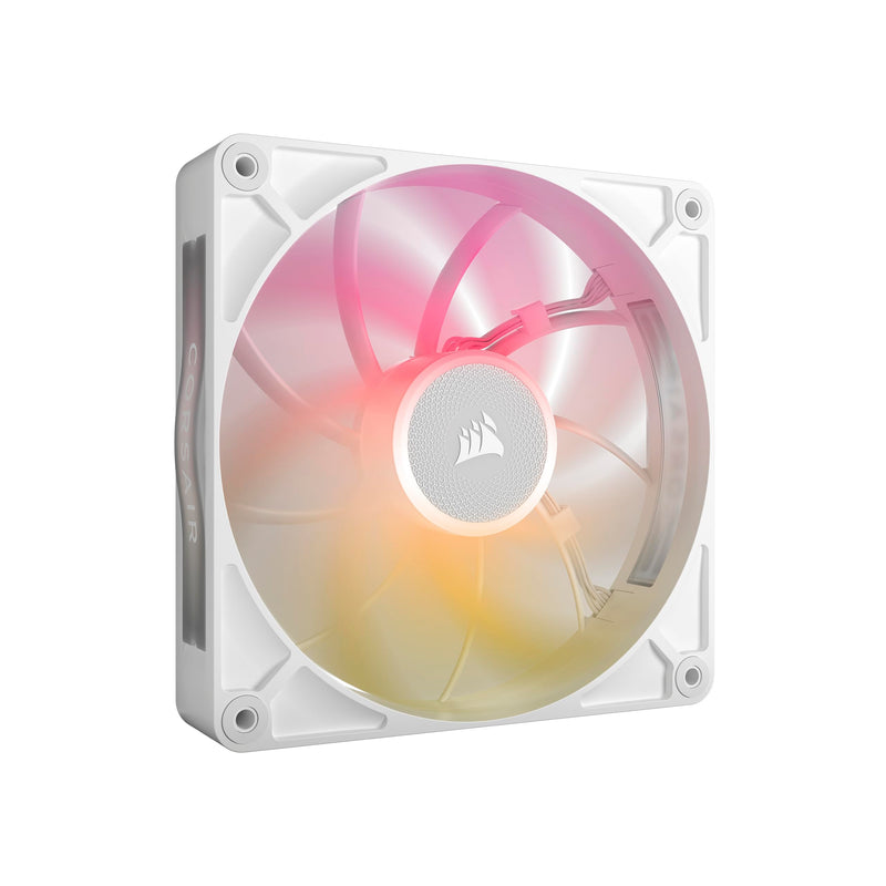 CORSAIR iCUE Link RX140 MAX RGB 140mm PWM Thick Fan – High-Static Pressure – Magnetic Dome Bearing – Single Fan – White 1 x 140mm