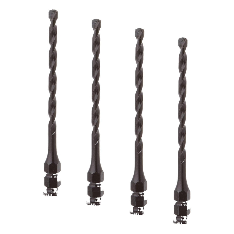 IRWIN Tools 1870568 Impact Performance Series Concrete Screw Installation 3/16-Inch X 5-Inch Drill Bit for 1/4-Inch Screws (Pack of 4) One Size (Pack of 4) 3/16-Inch X 5-Inch for 1/4-Inch Screws