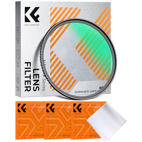 K&F CONCEPT 77mm Shimmer Diffusion 1 Effect Filter