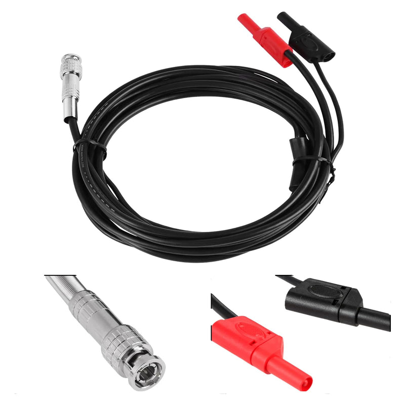 [Australia - AusPower] - Hantek HT30A Oscilloscope Probes Auto Test Cable BNC to Banana Adapter Dual Banana Head Multipurpose Test Line 
