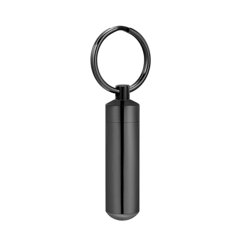 Cremation Jewelry Urn Keychain for Ashes for Women Men Cylinder Vial Cremation Urn Necklace Keepsake Ashes Memorial Jewelry,1 Pieces