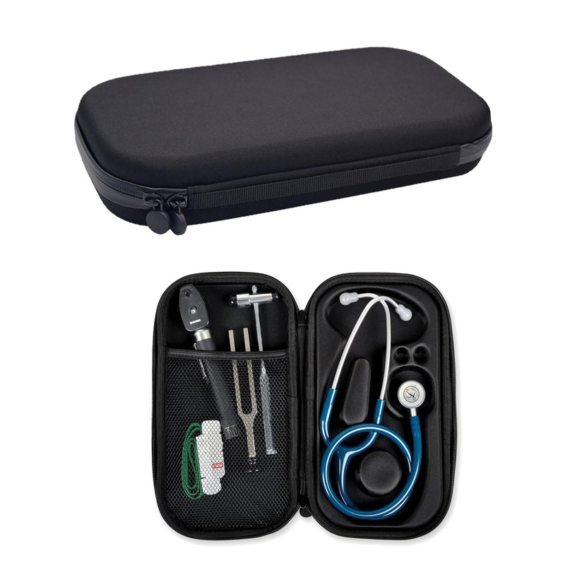 Hard Travel Case for 3 m Littmann Classic III Stethoscope for Monitoring. Protective Case Fits Littmann Stethoscope Classic 3, Stethoscope Bag, Two-Head Stethoscope Case, Carry Bag (Black) | Case Protective Cover Fits Littmann Stethoscope Classic 3,...