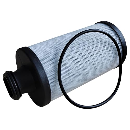 SOIEMALV 6.4778.0 oil filter cartridge for air compressor replacement, cylindrical filter shown upright