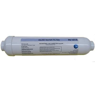 IPW Industries Inc Water Sentinel inline GAC filter with 1/4-inch NPT connections