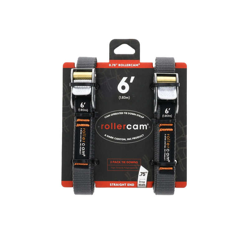 [Australia - AusPower] - 0.75" Rollercam Straight End (2-Pack) (6 Foot) 6 Foot 
